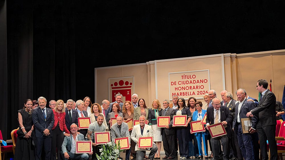 Eladio Rueda Ciudadano Honorario Marbella 2026
