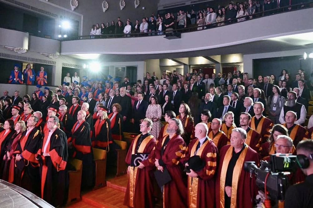 Javier Cremades Doctorado Honoris Causa Albania
