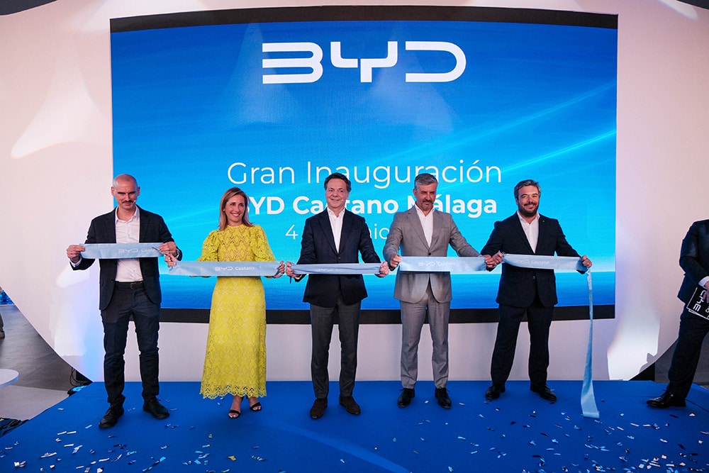 BYD inaugura sus instalaciones en Málaga