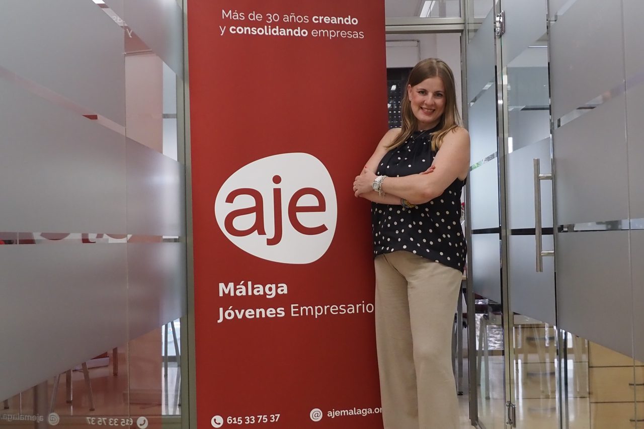 Princesa Sánchez llegó a AJE Málaga en 2016 y diez años después afronta el reto de presidir la organización.