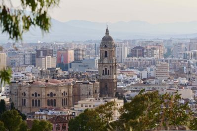 Panorámica de la ciudad de Málaga/ Fotografía: Bárbara Iandolo.
