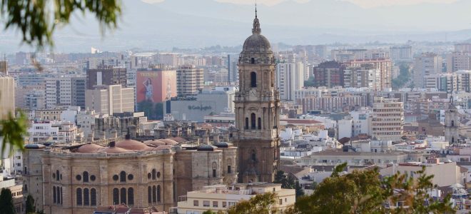 Panorámica de la ciudad de Málaga/ Fotografía: Bárbara Iandolo.