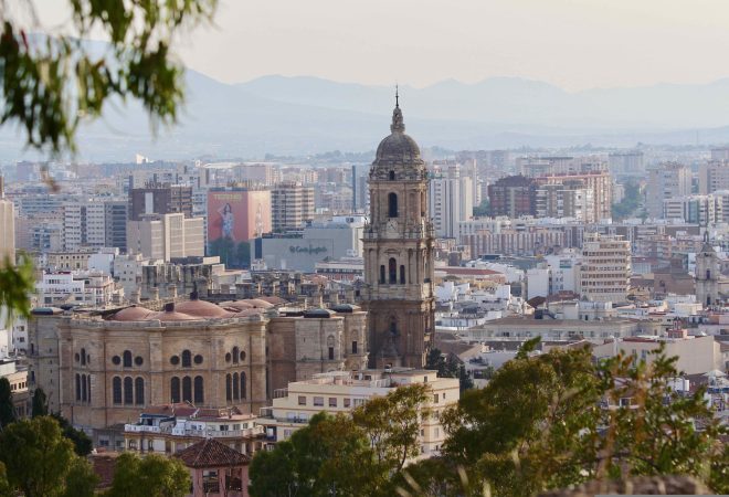 Panorámica de la ciudad de Málaga/ Fotografía: Bárbara Iandolo.