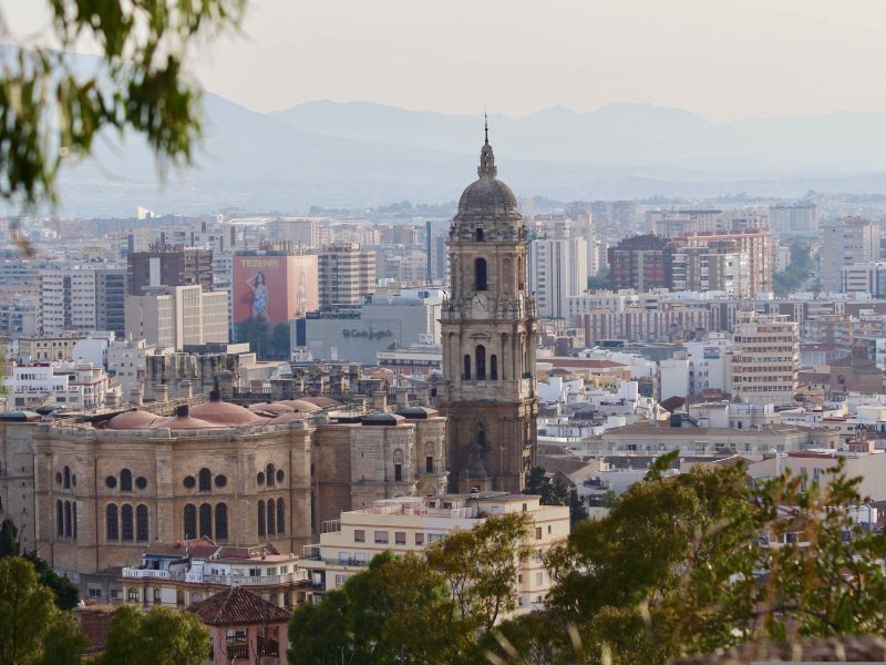 Panorámica de la ciudad de Málaga/ Fotografía: Bárbara Iandolo.