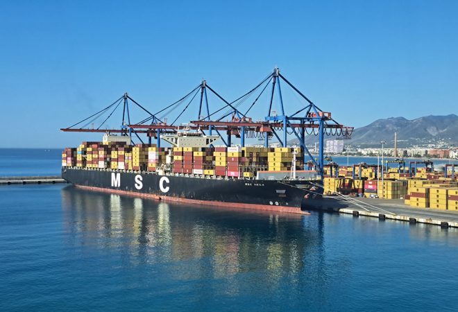 Puerto de Málaga tráfico primer semestre 2026