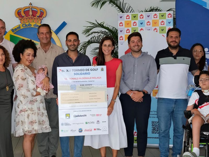 Torneo de Golf Solidario Casa Ronald McDonald Málaga