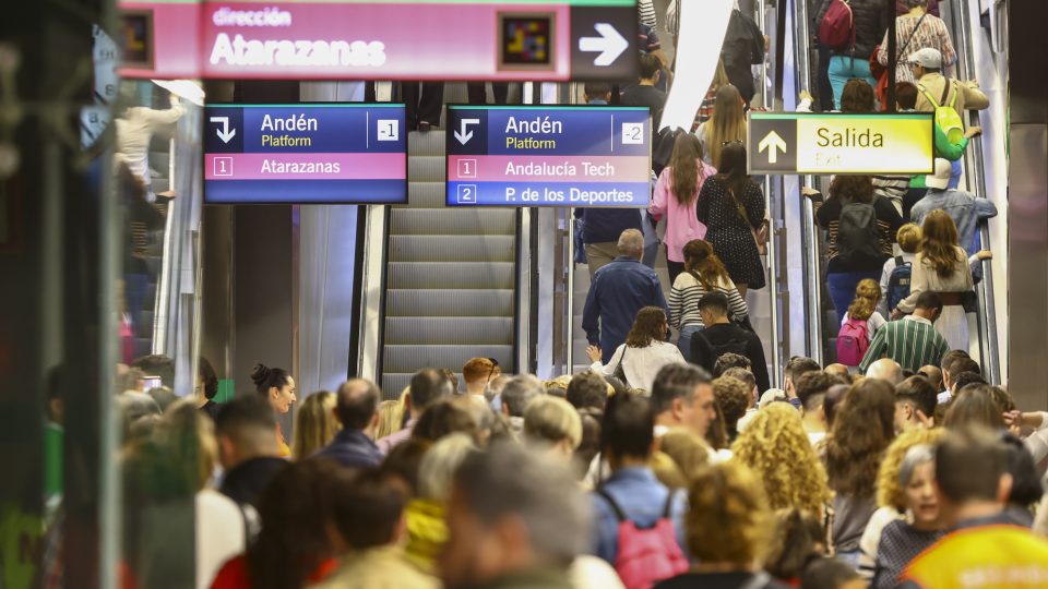 Metro de Málaga.