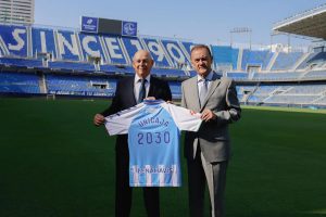 Unicaja y Málaga CF renuevan su alianza de colaboración.