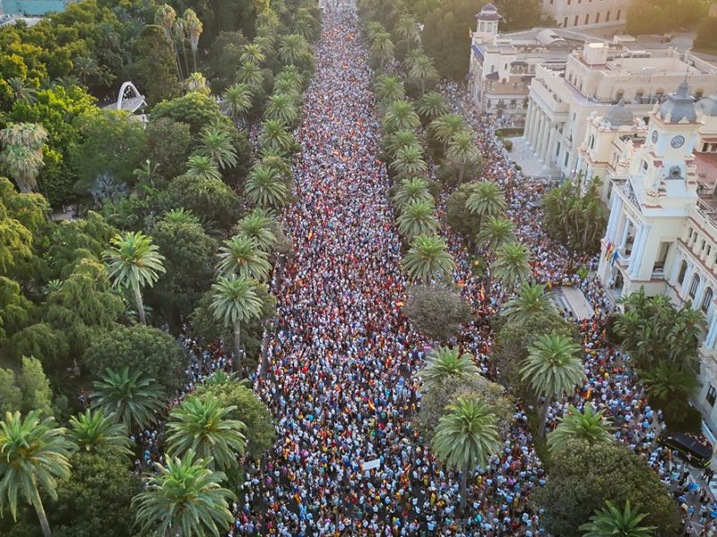 concentración en Málaga en apoyo a Ceuta