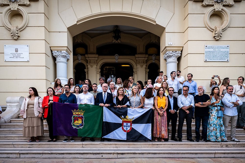 concentración en Málaga en apoyo a Ceuta
