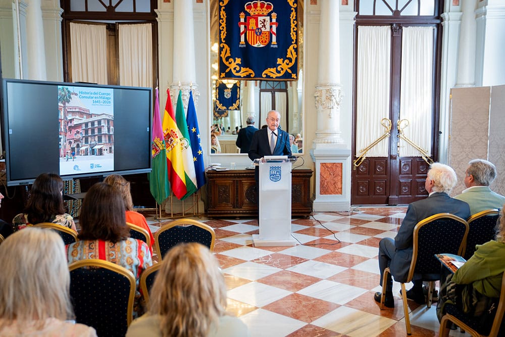historia consular en Málaga