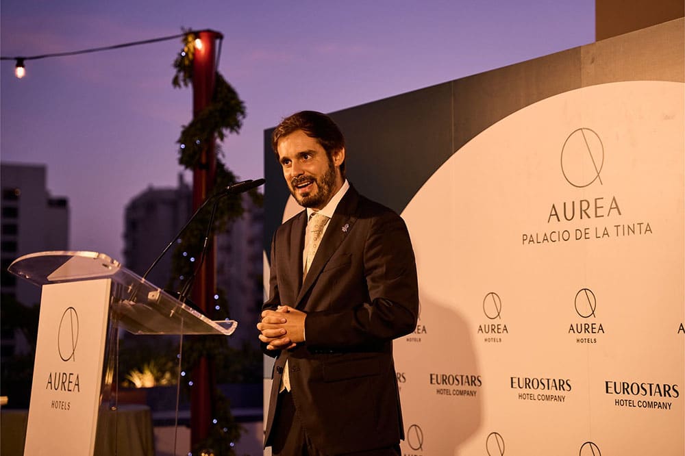 Inauguración del hotel Áurea Palacio de la Tinta en Málaga
