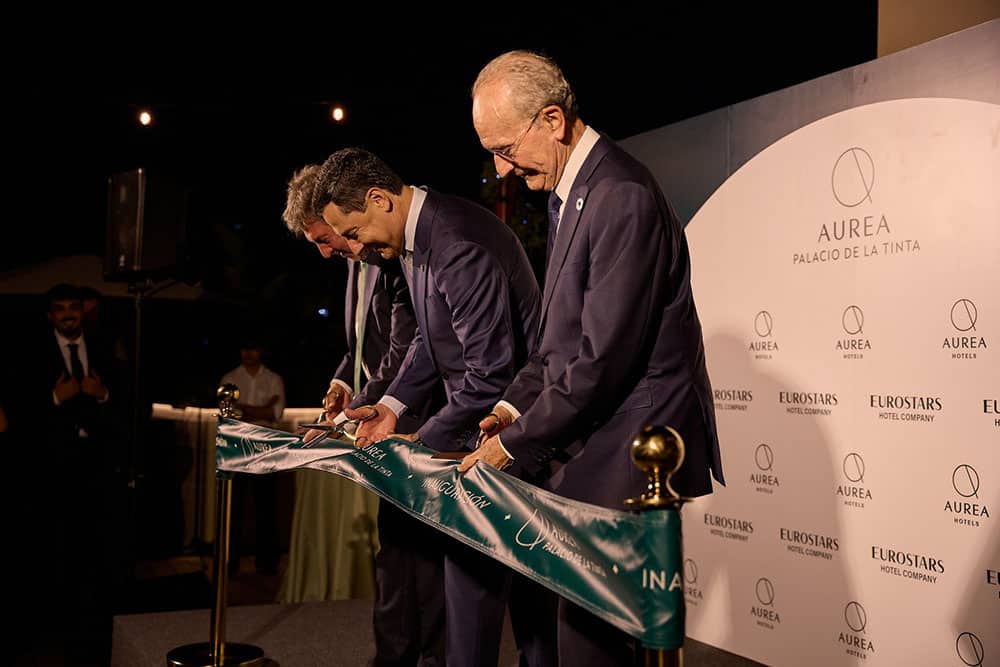Inauguración del hotel Áurea Palacio de la Tinta en Málaga