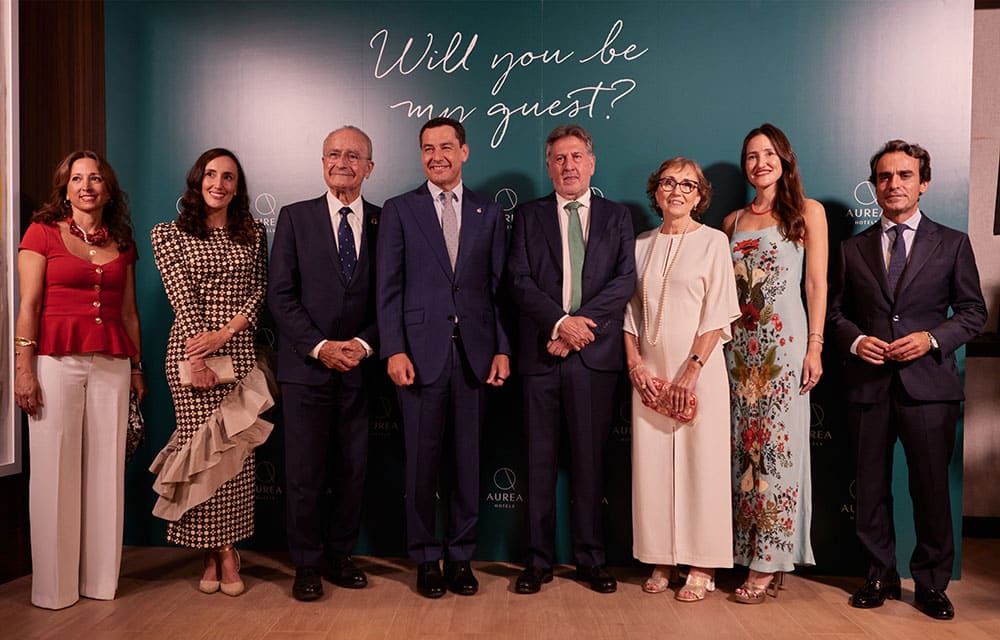 Inauguración del hotel Áurea Palacio de la Tinta en Málaga