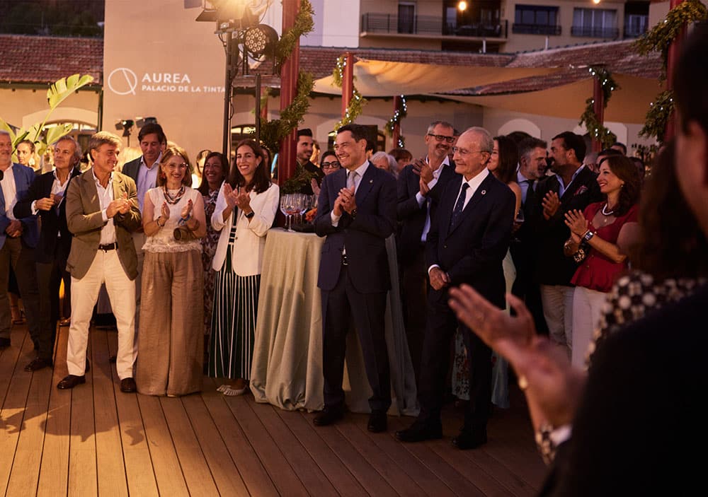 Inauguración del hotel Áurea Palacio de la Tinta en Málaga