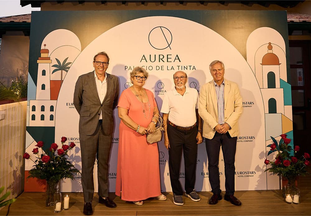 Inauguración del hotel Áurea Palacio de la Tinta en Málaga