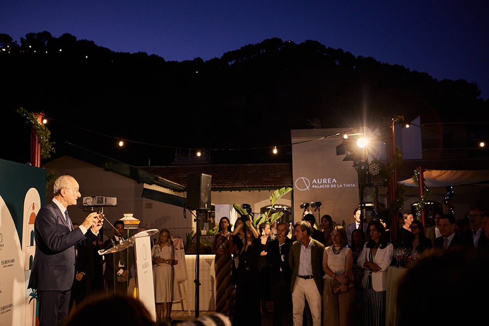 Inauguración del hotel Áurea Palacio de la Tinta en Málaga