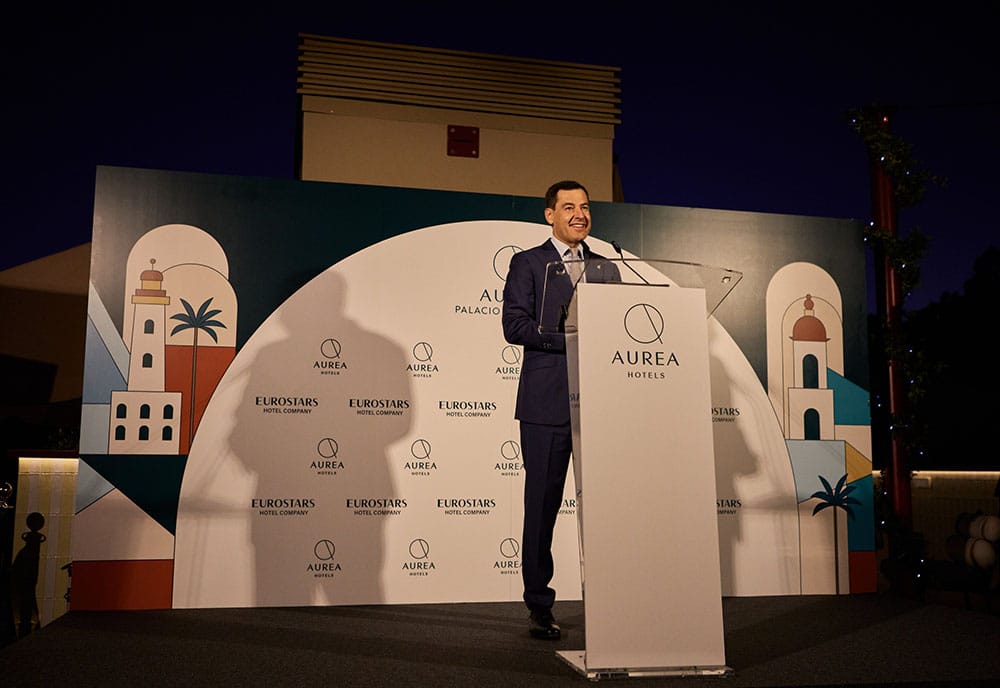 Inauguración del hotel Áurea Palacio de la Tinta en Málaga