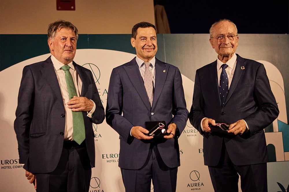 Inauguración del hotel Áurea Palacio de la Tinta en Málaga