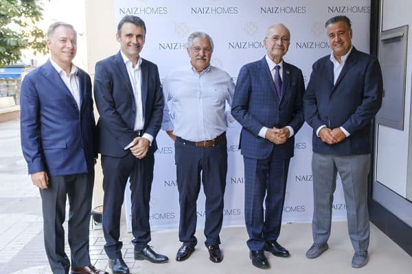 Inauguración de la oficina de Naiz Homes en Málaga.