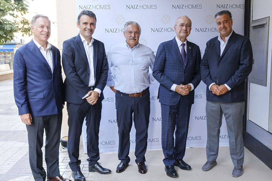 Inauguración de la oficina de Naiz Homes en Málaga.