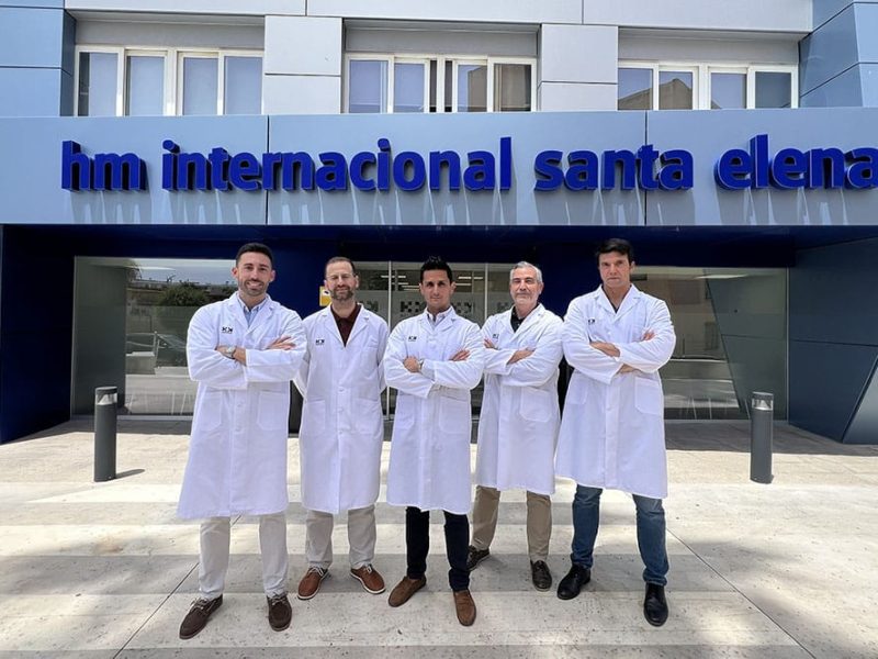 equipo de neurocirugía HM Santa Elena Málaga