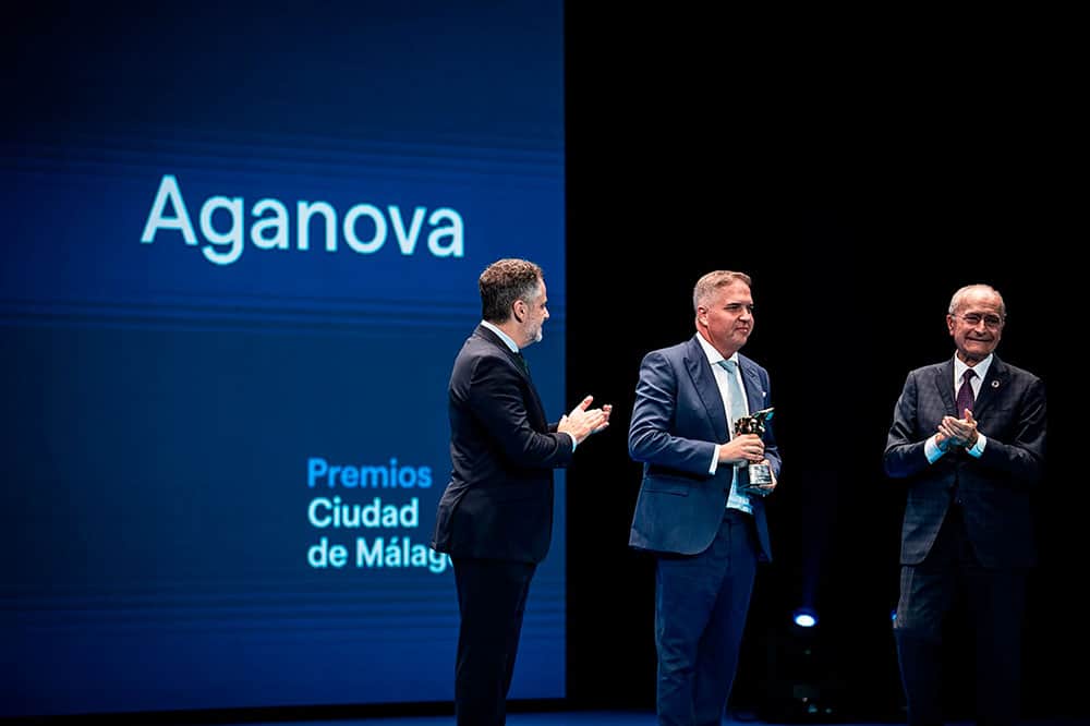 Aganova, Premio Ciudad de Málaga 2026 a la Innovación y la Tecnología.