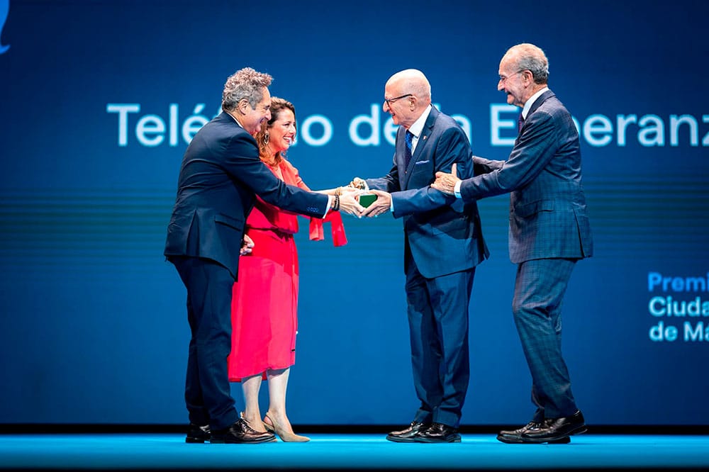 Teléfono de la Esperanza, Premio Ciudad de Málaga 2026 a la Solidaridad, coincidiendo con sus 50 años de actividad.