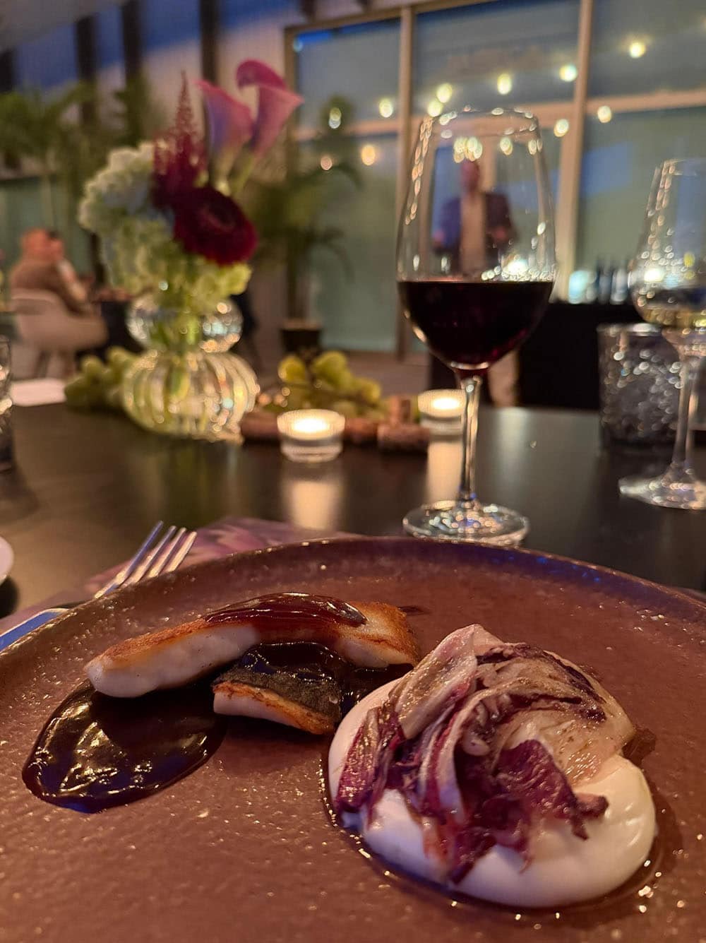 Uno de los platos de la propuesta gastronómica de Tablafina Málaga