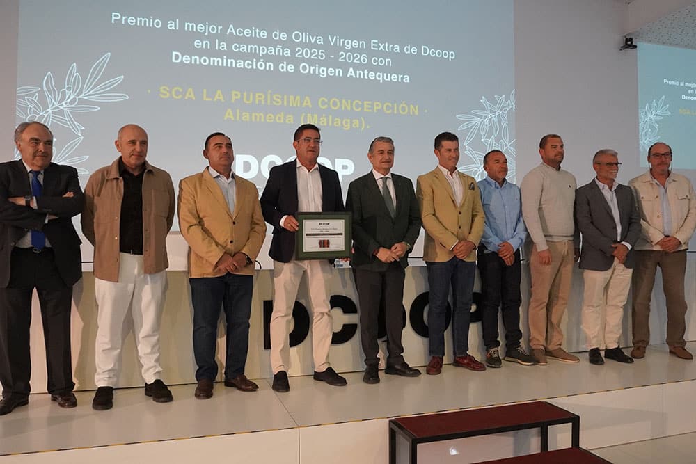 Premio para la SCA La Purísima Concepción de Alameda (Málaga).