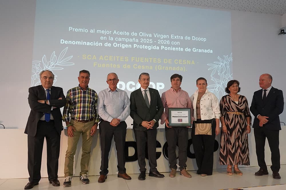 Premio para la SCA Aceites Fuentes de Cesna (Granada).