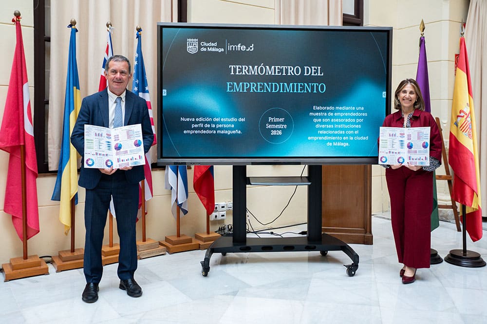 Presentación del Termómetro del Emprendimiento de Málaga.