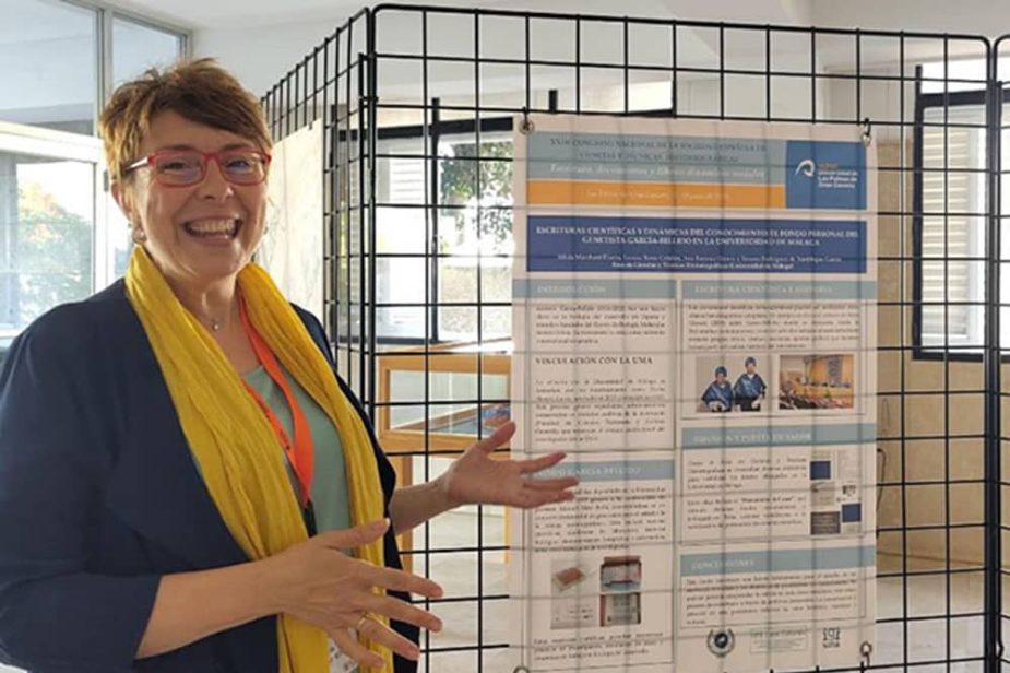 Alicia Marchant Rivera, catedrática de Ciencias y Técnicas Historiográficas y nueva directora académica de UMA Editorial.