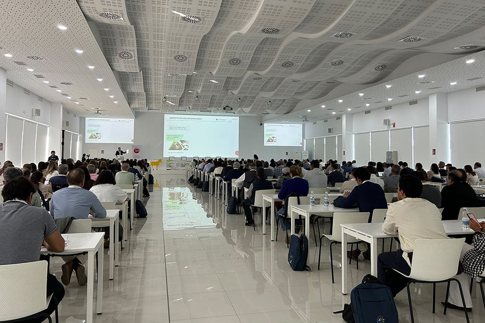 Asistentes al XV Foro Nacional del Caprino celebrado en Antequera.