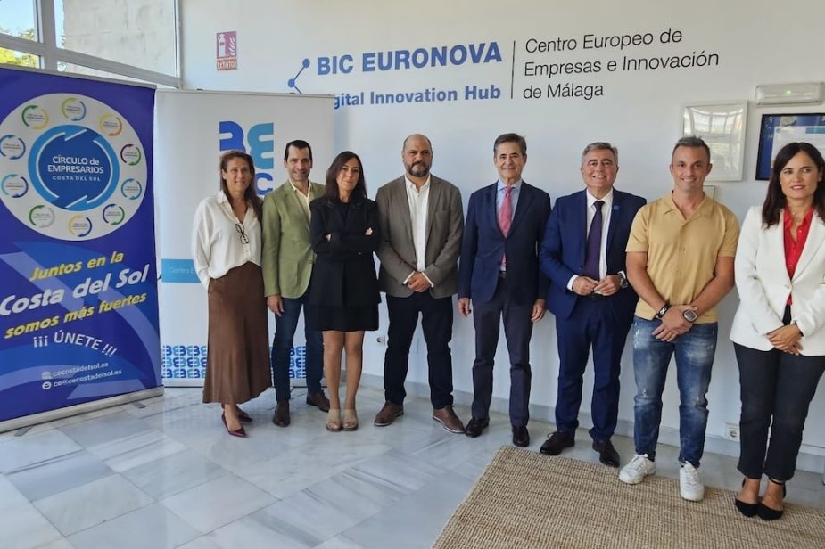 Acuerdo entre BIC Euronova y el Círculo de Empresarios de la Costa del Sol.