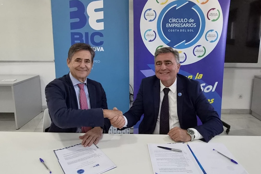 Acuerdo entre BIC Euronova y el Círculo de Empresarios de la Costa del Sol.