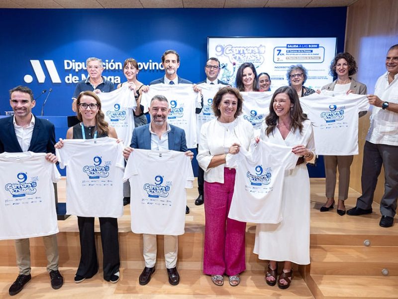 Presentación de la Carrera de la prensa de Málaga.