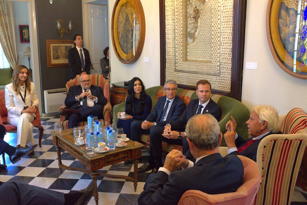 El Círculo de Empresarios de Málaga ha contado con el ex presidente del Gobierno en esta edición de 'Encuentro de líderes'.