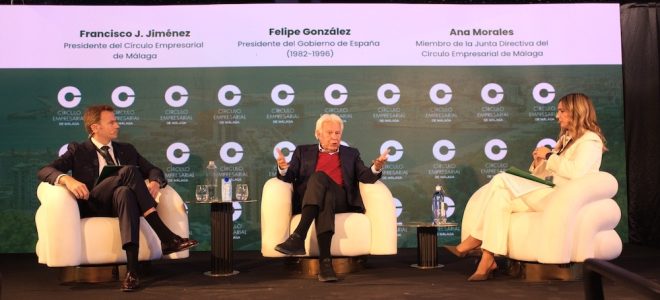 Felipe Gónzalez se ha referido a la crisis de la vivienda como uno de los asuntos clave del momento.