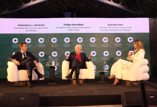 Felipe Gónzalez se ha referido a la crisis de la vivienda como uno de los asuntos clave del momento.
