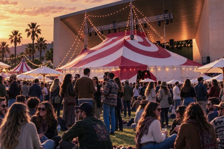 Doctor Watson y Crash Music abren el 7 de noviembre Pop & Roll Circus, una carpa para 1.800 personas en Cortijo de Torres.