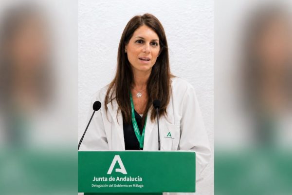 Nueva gerente del HUCS, en Marbella.