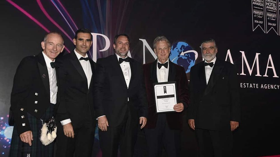 El equipo de Panorama Properties recogió en Londres el premio a Mejor Agencia Inmobiliaria de España en los European Property Awards 2026-2027.