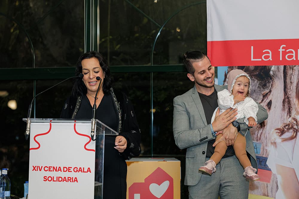 Uno de los momentos de la Cena Solidaria a beneficio de la Casa Ronald McDonald en Málaga.