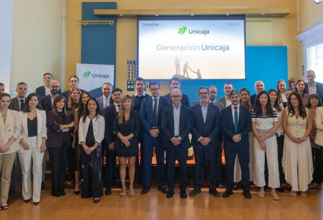 Generación Unicaja, programa de Unicaja para promover talentos entre sus profesionales.