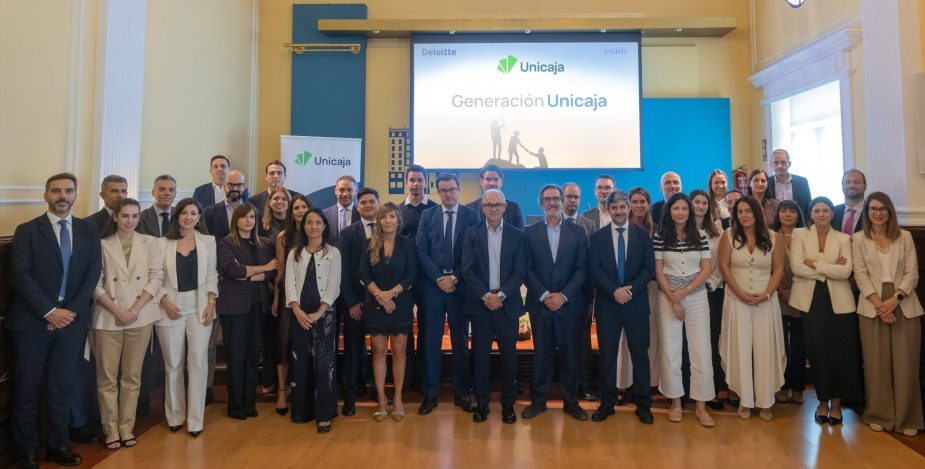 Generación Unicaja, programa de Unicaja para promover talentos entre sus profesionales.