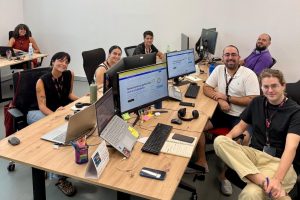 El equipo de oGov en sus instalaciones de Málaga.