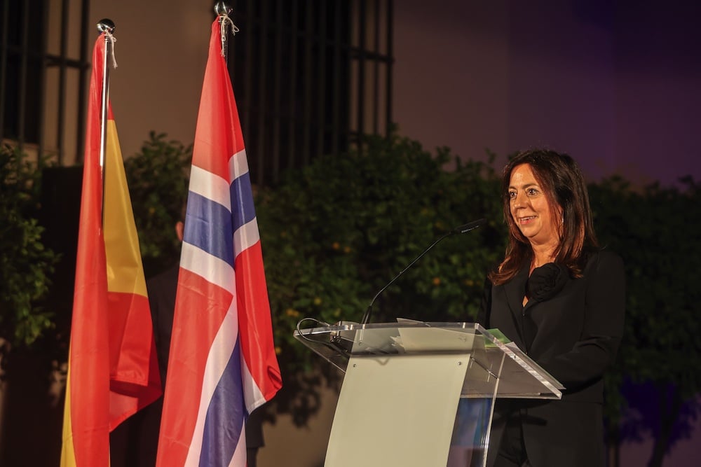 Sandra García Torres, cónsul honoraria de Noruega para Málaga, Granada y Cádiz.