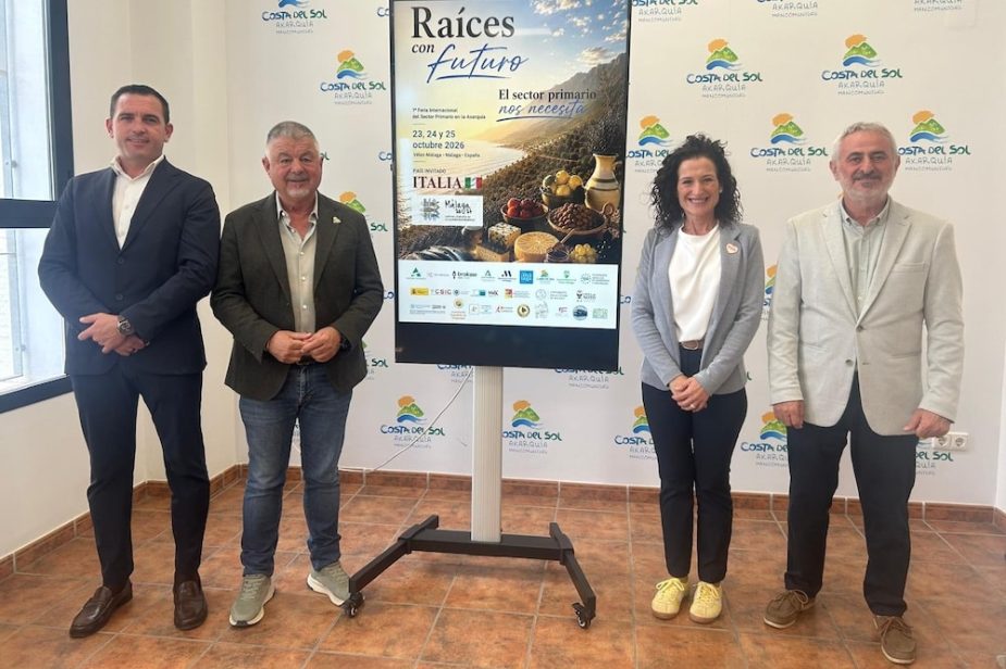Presentación de la primera feria agroalimentaria de la Axarquía.