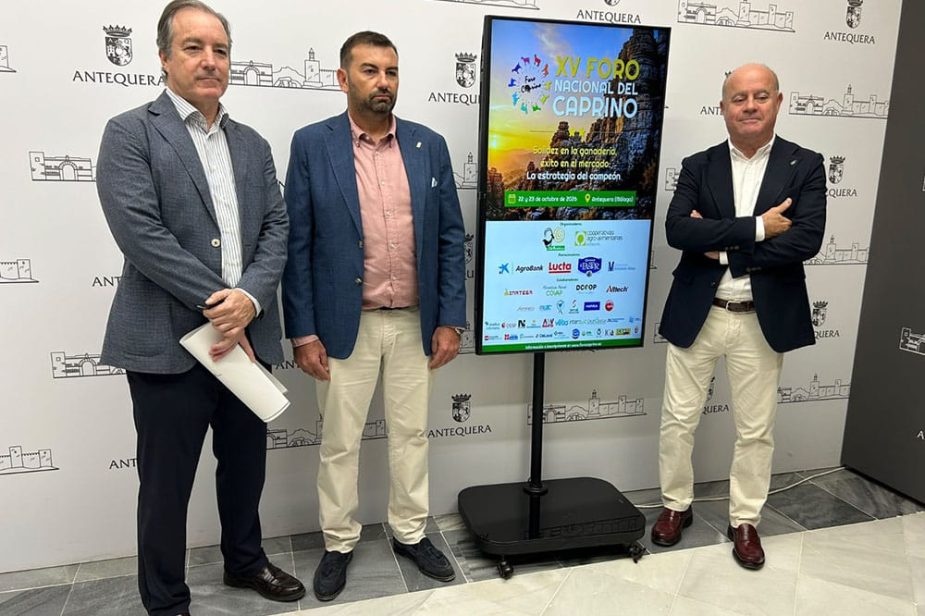 Convocatoria del próximo foro nacioanl del caprino en Antequera.